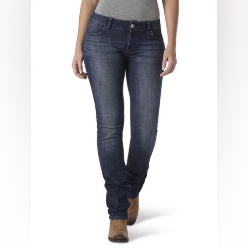 Wrangler Blue Boot Cut Jeans 5x32